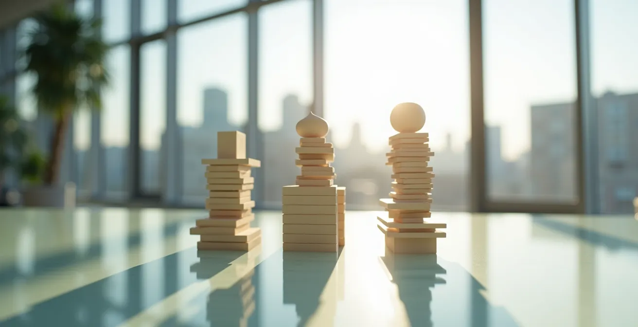 Représentation visuelle du calcul de rentabilité entre VAE et formation traditionnelle